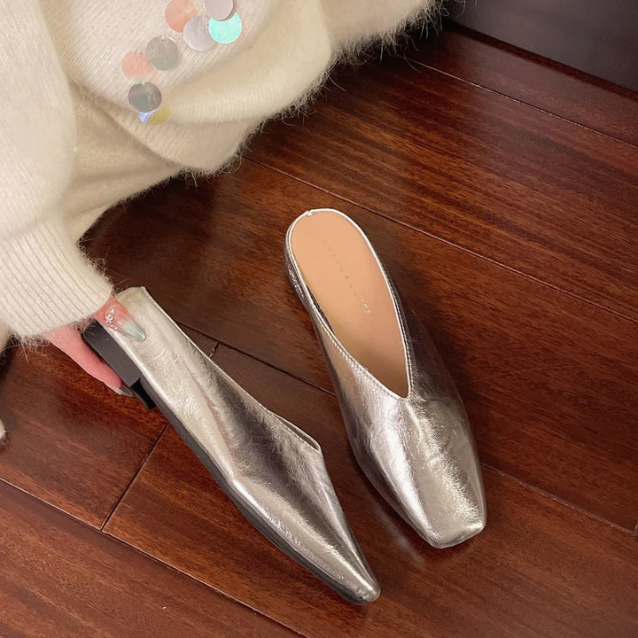 Valerina Vegan Leather Flats