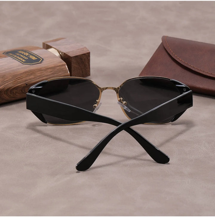 Belair Retro Oval Sunglasses