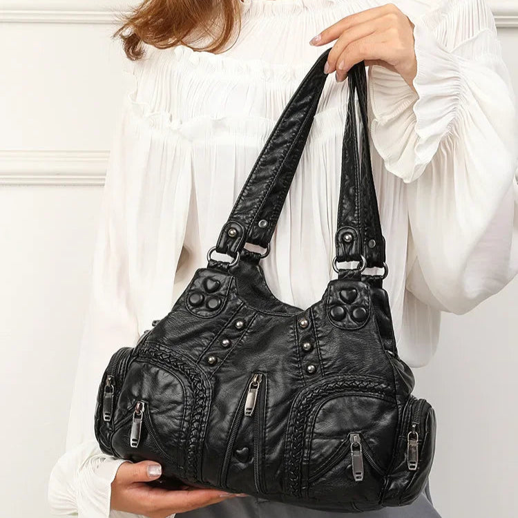 Brixton Road Leather Bag