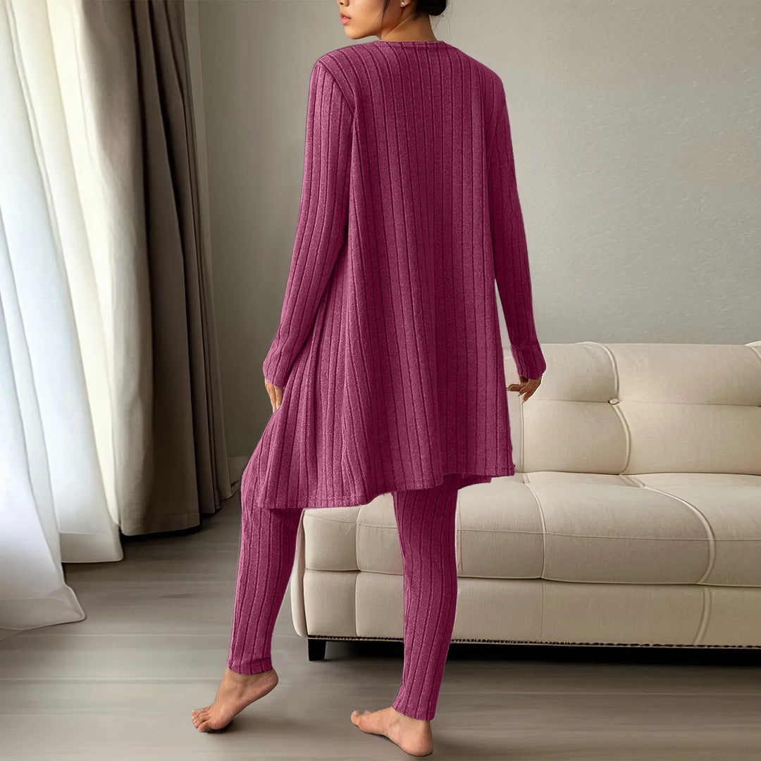 Lazaria Ribbed Knitwear Set