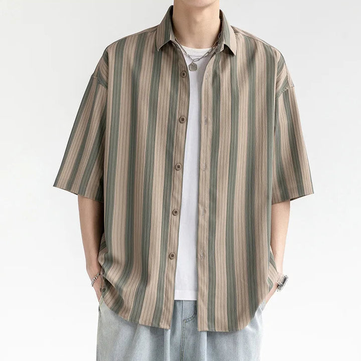 Overpass Patterened Flannel Shirt