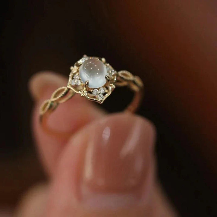 Elowen Moonstone Ring