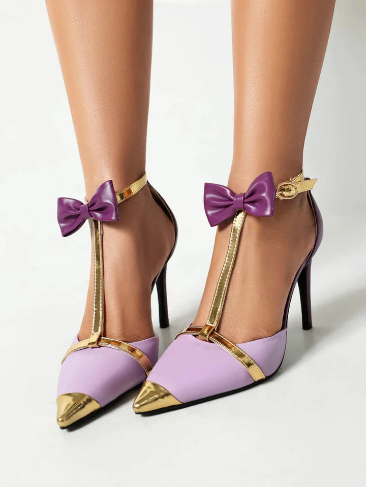 Isolde Radiant T-Strap High Heels
