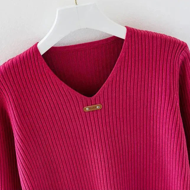 Brienna Honeyline Ribbed Top