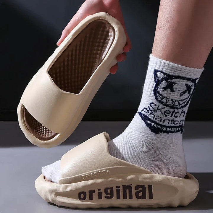 Marston Textured Slide Slippers