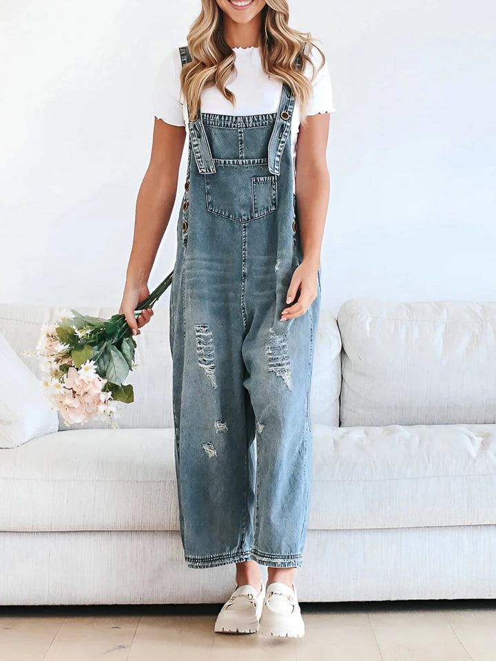 Chambray Denim Overalls