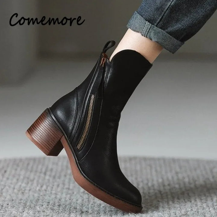 Camílle 2" Leather Ankle Boots