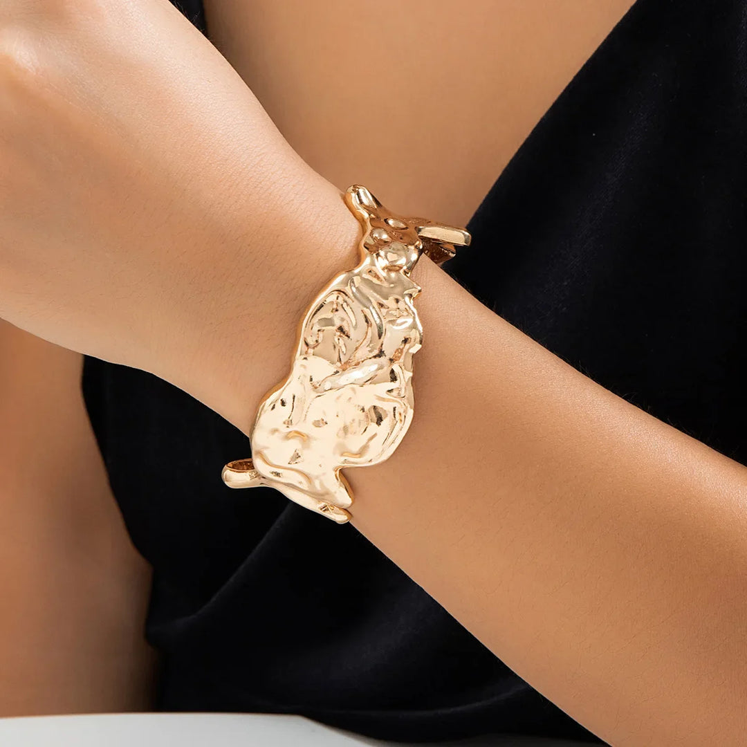 Burnished Bloom Abstract Jewelry Set