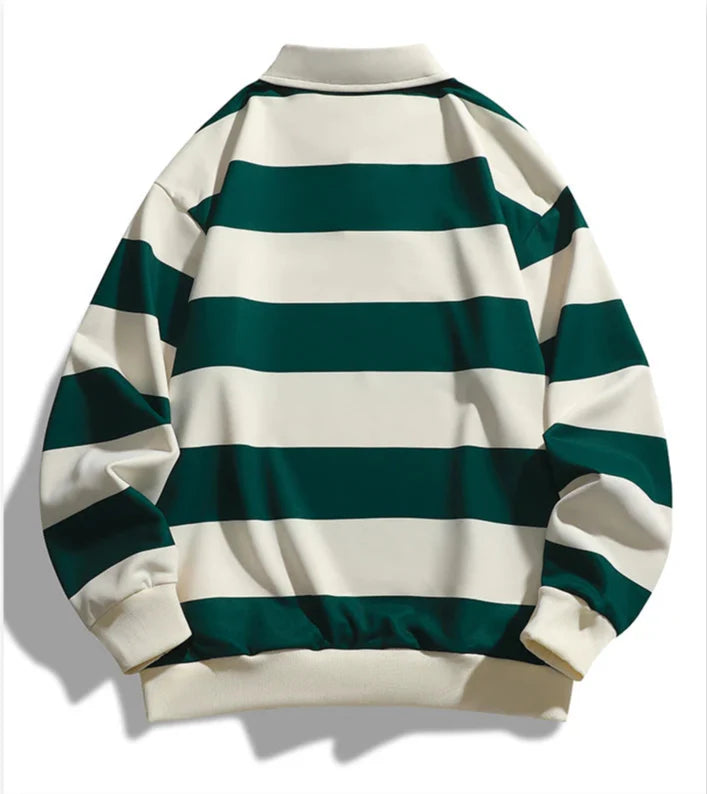 Preston Cotton Polo Pullover