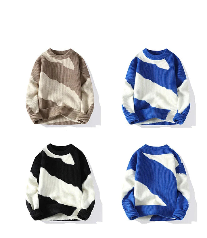 Merrin Warm Corduroy Knit Sweater
