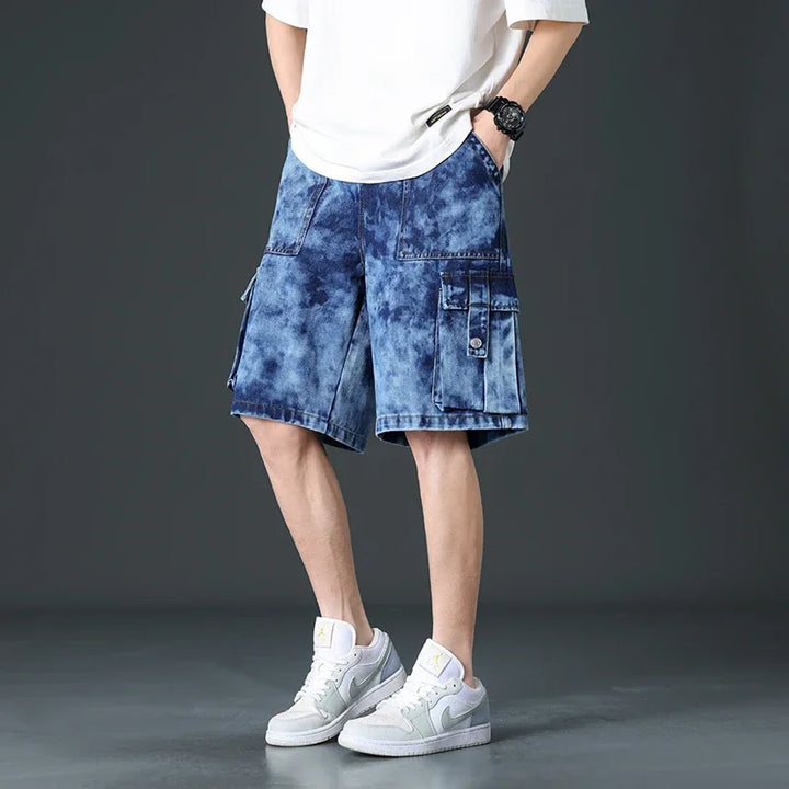 Mavrick Cargo Denim Shorts