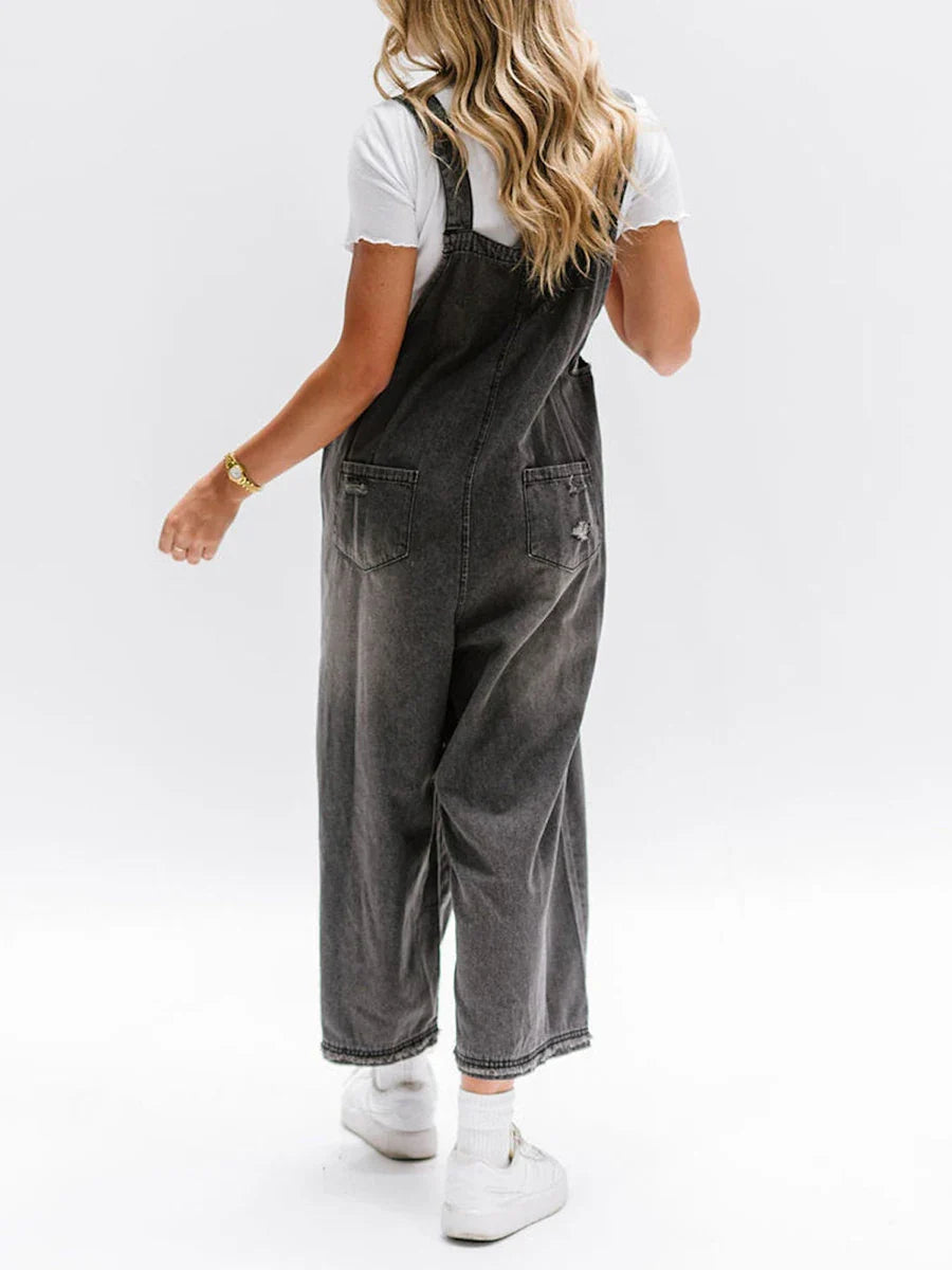 Chambray Denim Overalls