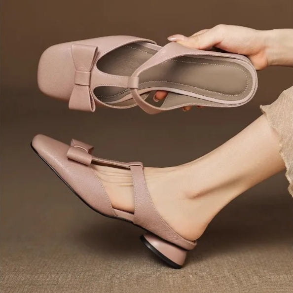 Mini Martini Patent Leather Mules