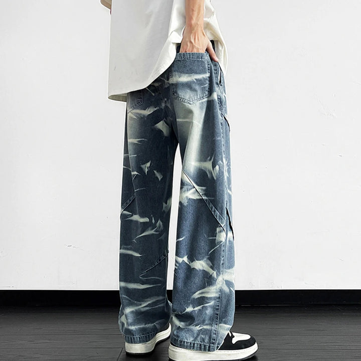 Reckon Patchwork Baggy Jeans
