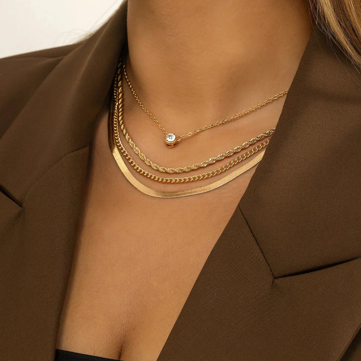 Alina Signature Layered Necklace
