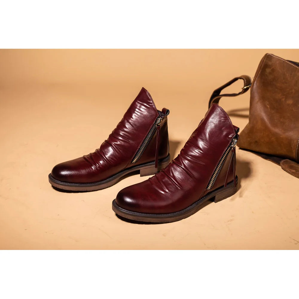 Carrington Chelsea Leather Boots