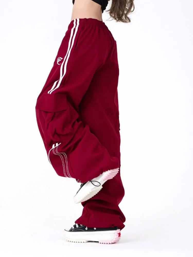 Alessa Wide-Leg Track Pants