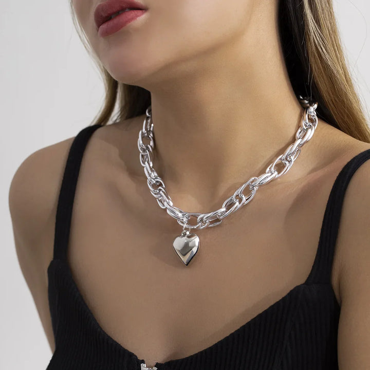 Virella Bold-Heart Necklace