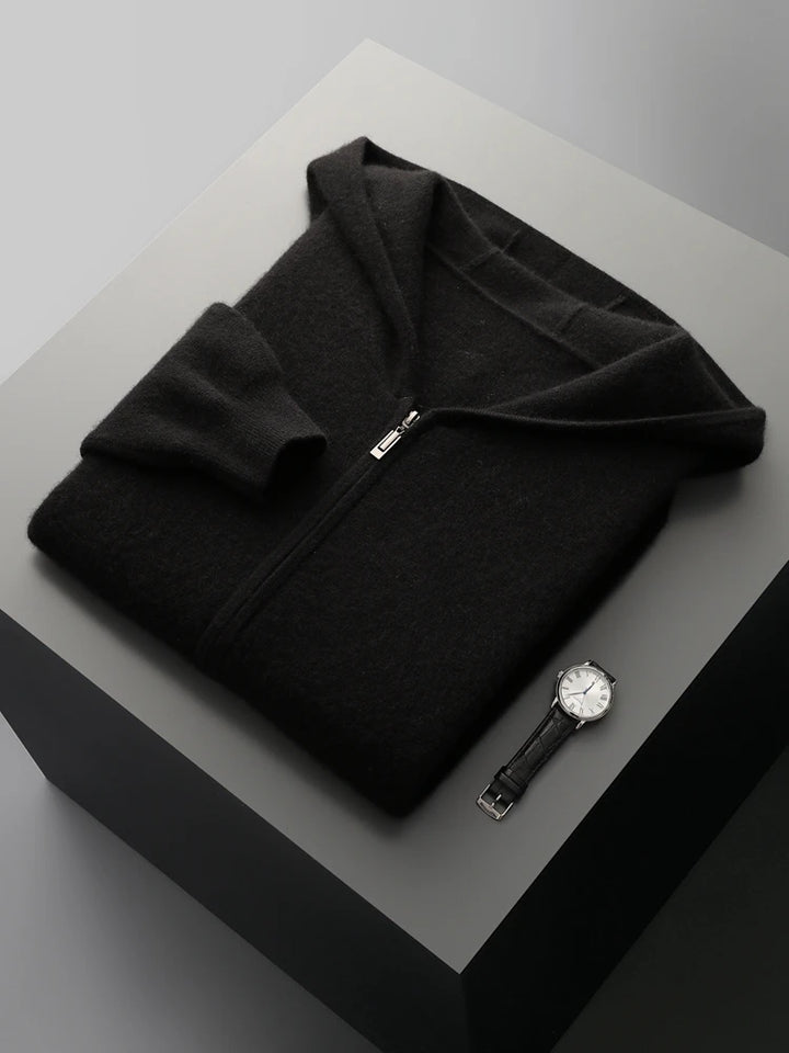 Montclair 100% Merino Wool Zip Hoodie