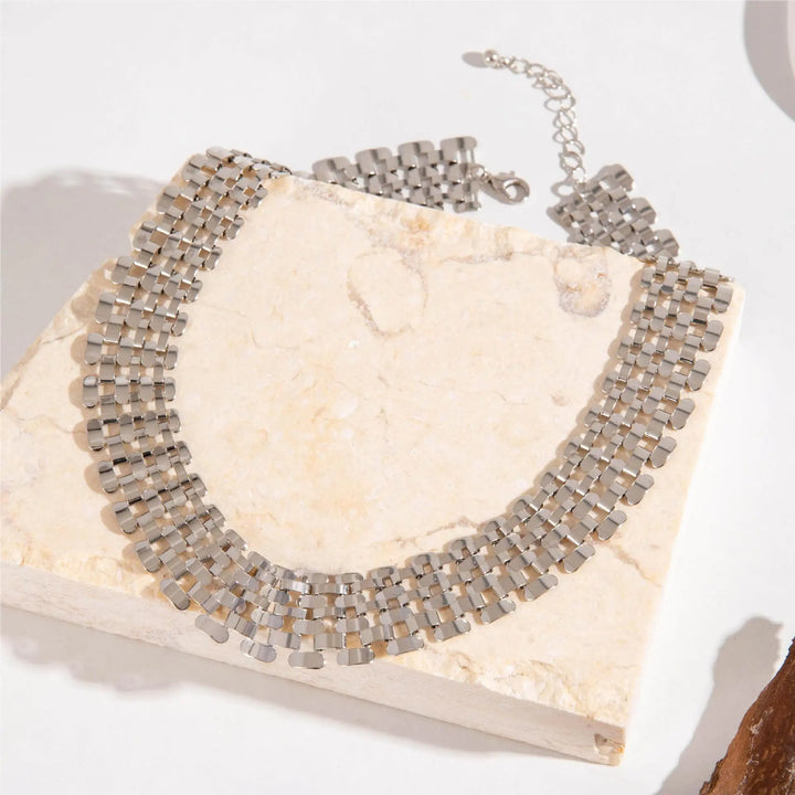 Kaela Mesh-Style Necklace