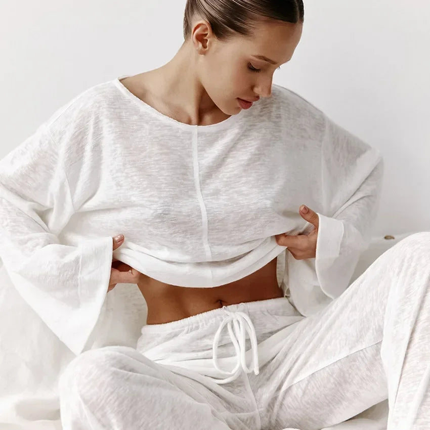 Linen Halo Loungewear Set