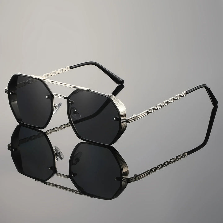 Levan Chain-Arm Sunglasses