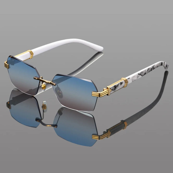 Santi Voss Rimless Sunglasses