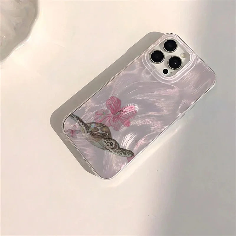 Rosy Tide iPhone Case