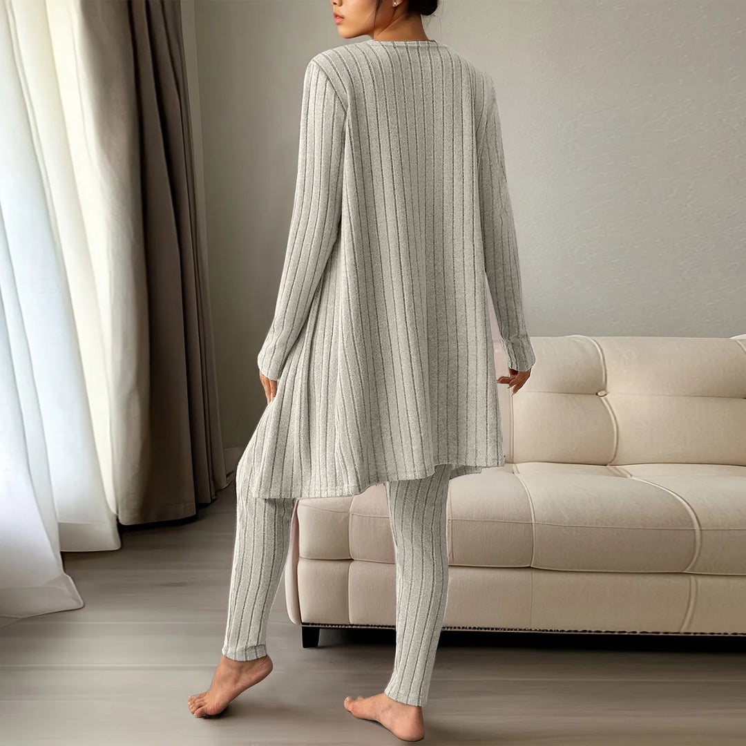 Lazaria Ribbed Knitwear Set