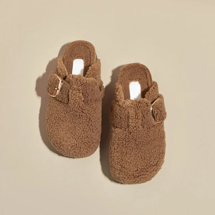 Cedar Glen Fuzzy Mules