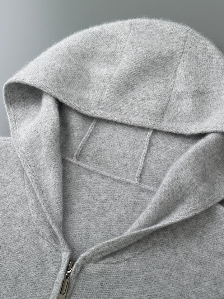 Montclair 100% Merino Wool Zip Hoodie