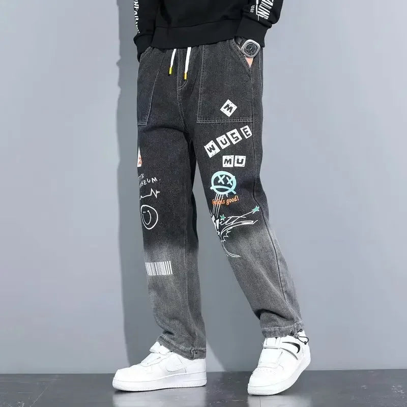 Montel Graffiti Jeans