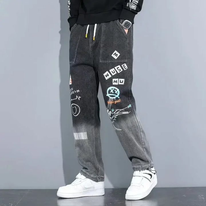 Montel Graffiti Jeans