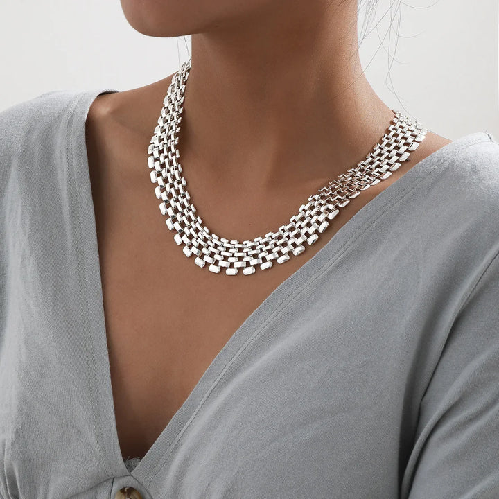 Kaela Mesh-Style Necklace