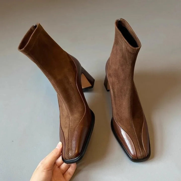 Bellamy Spliced Suede Boots