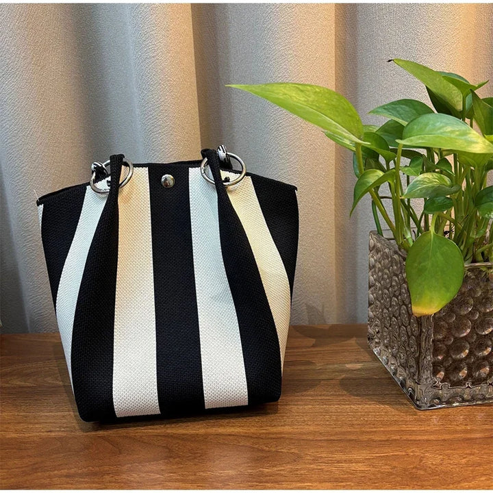 Carmine Colorblock Tote