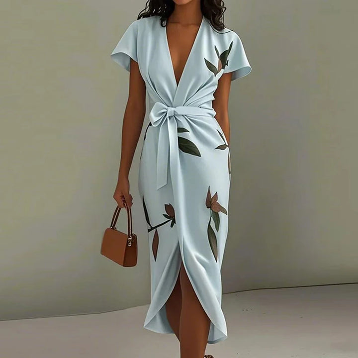 Sienna Botanical Midi Dress