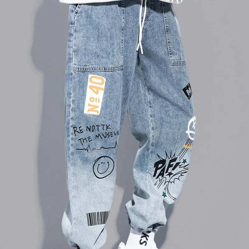 Montel Graffiti Jeans