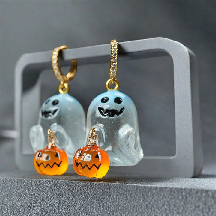 Boo & Glow Halloween Earrings