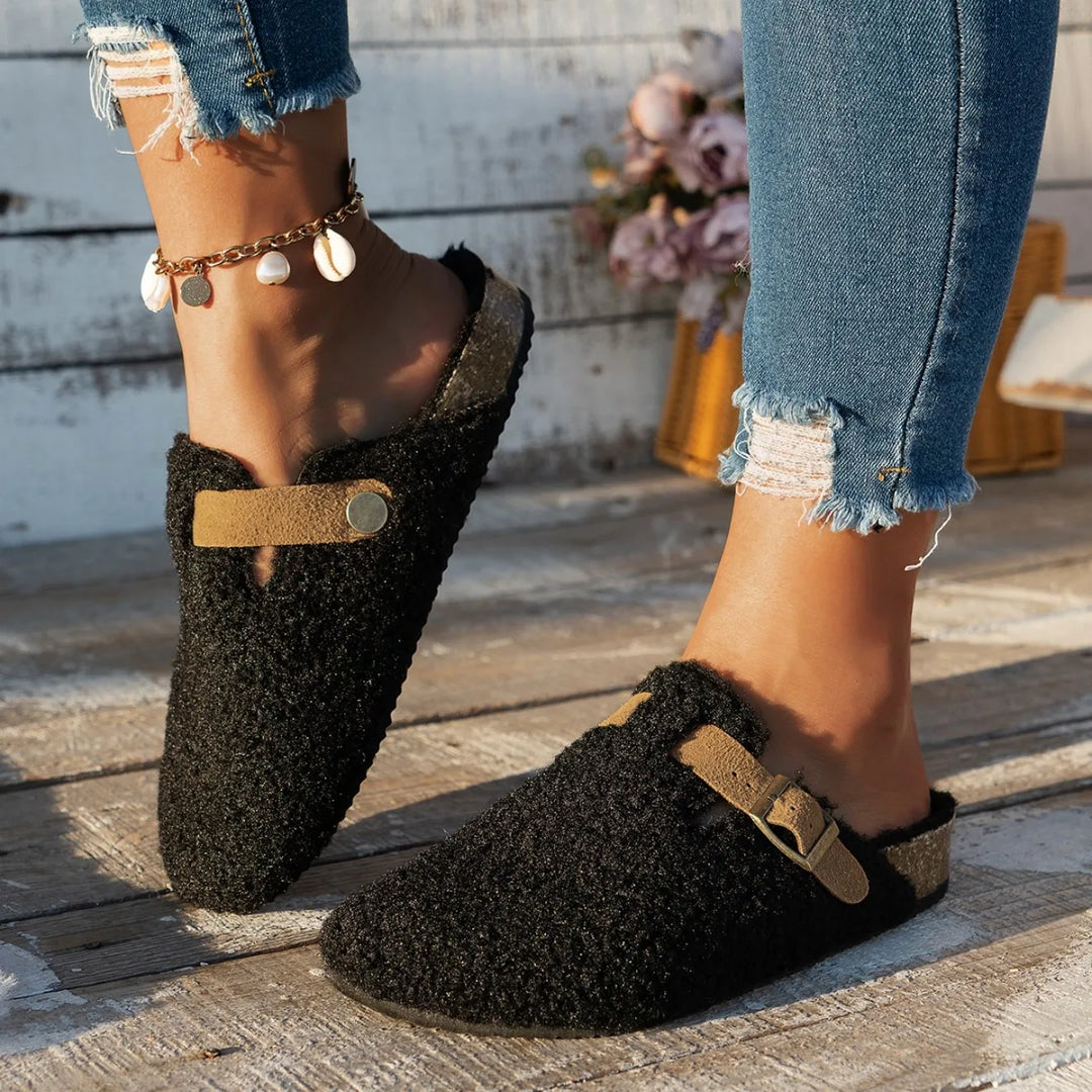 Marlowe Sherpa Lounge Slippers