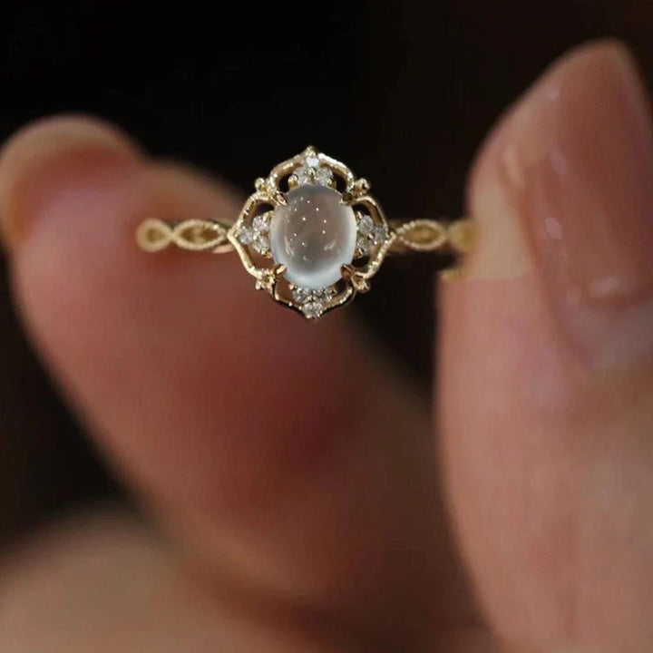 Elowen Moonstone Ring