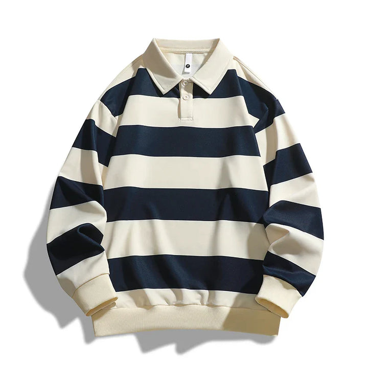 Preston Cotton Polo Pullover