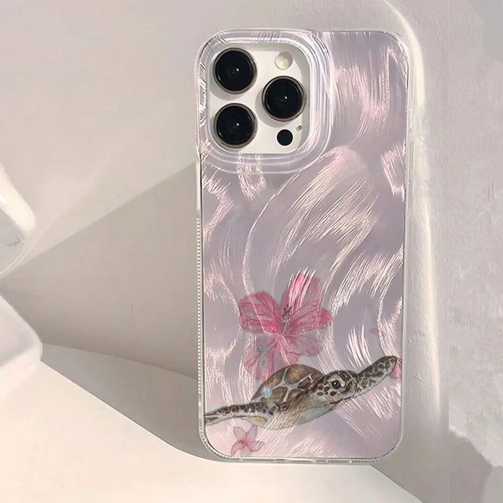 Rosy Tide iPhone Case