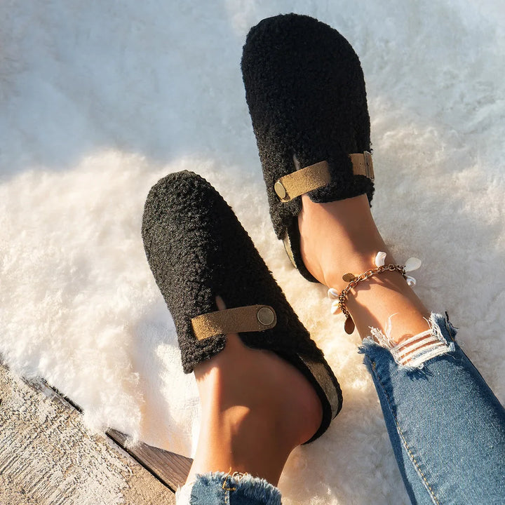 Marlowe Sherpa Lounge Slippers