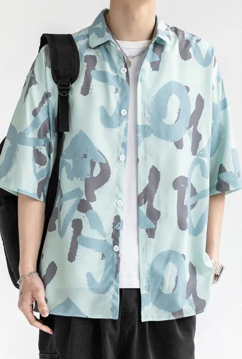 Overpass Patterened Flannel Shirt