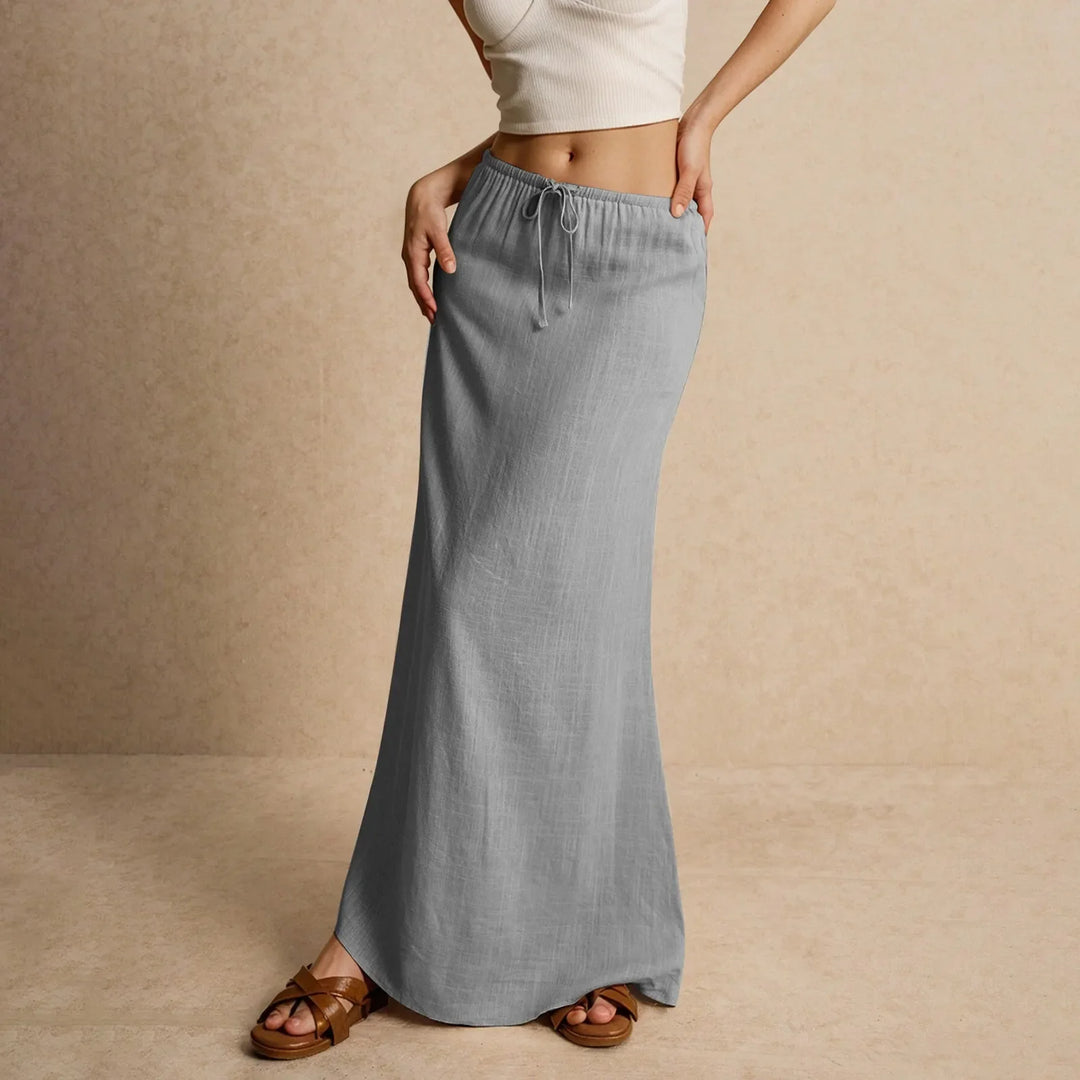 Elaris Low-Waist Maxi Skirt