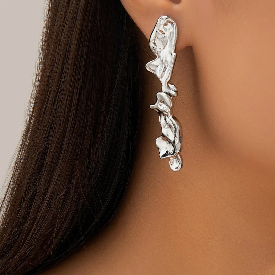 Burnished Bloom Abstract Jewelry Set