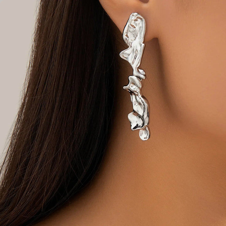 Burnished Bloom Abstract Jewelry Set