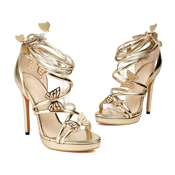 Ether Flutter Strap Stilettos