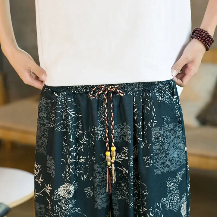 Morocha Printed Harem Pants